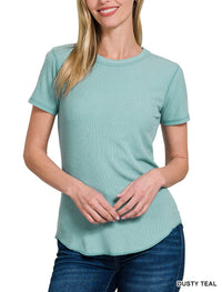 Aleshia Ribbed Top