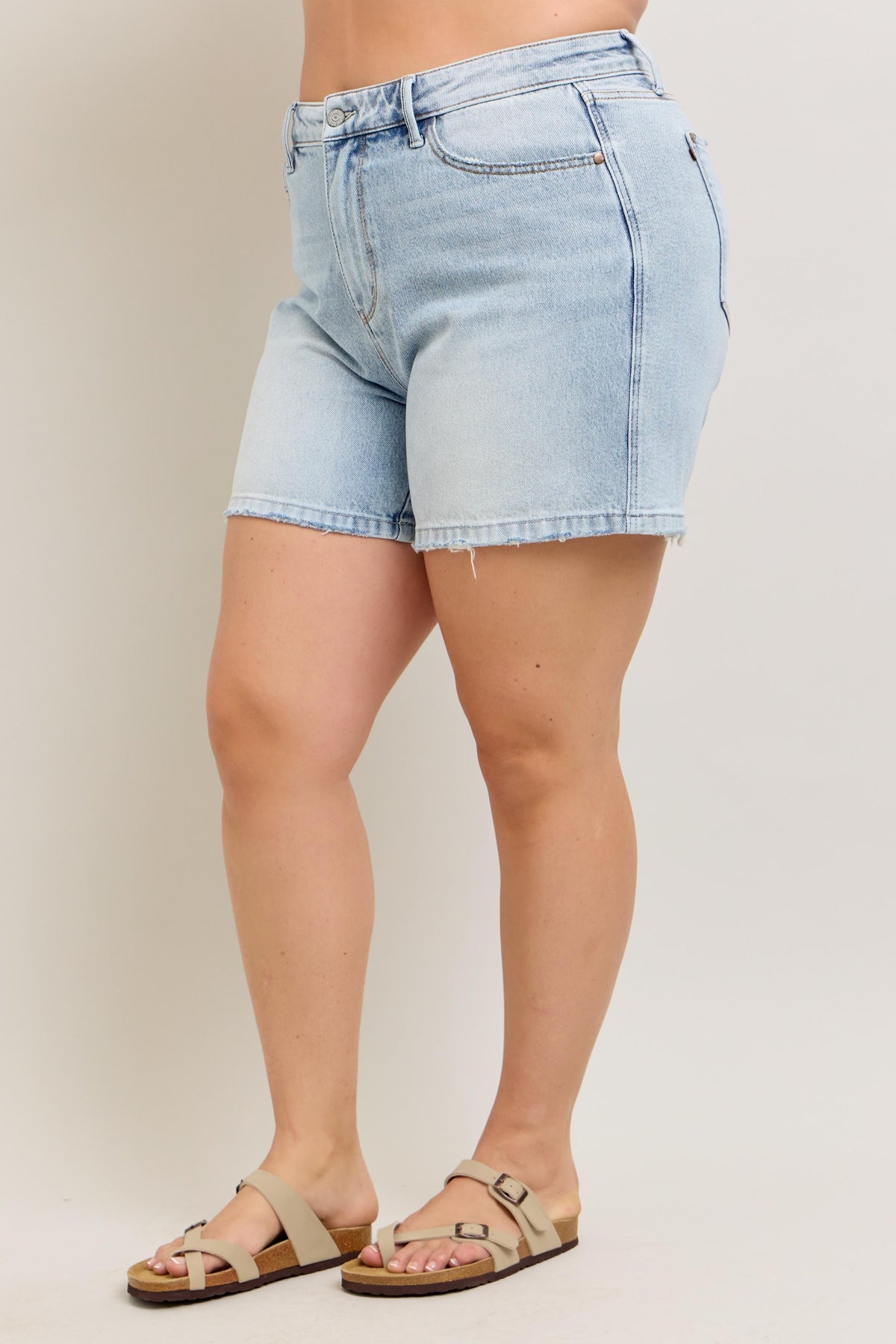 Curvy Judy Blue| HW Rigid Magic Shorts
