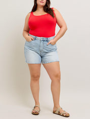 Curvy Judy Blue| HW Rigid Magic Shorts