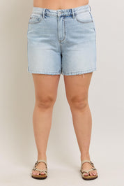Curvy Judy Blue| HW Rigid Magic Shorts