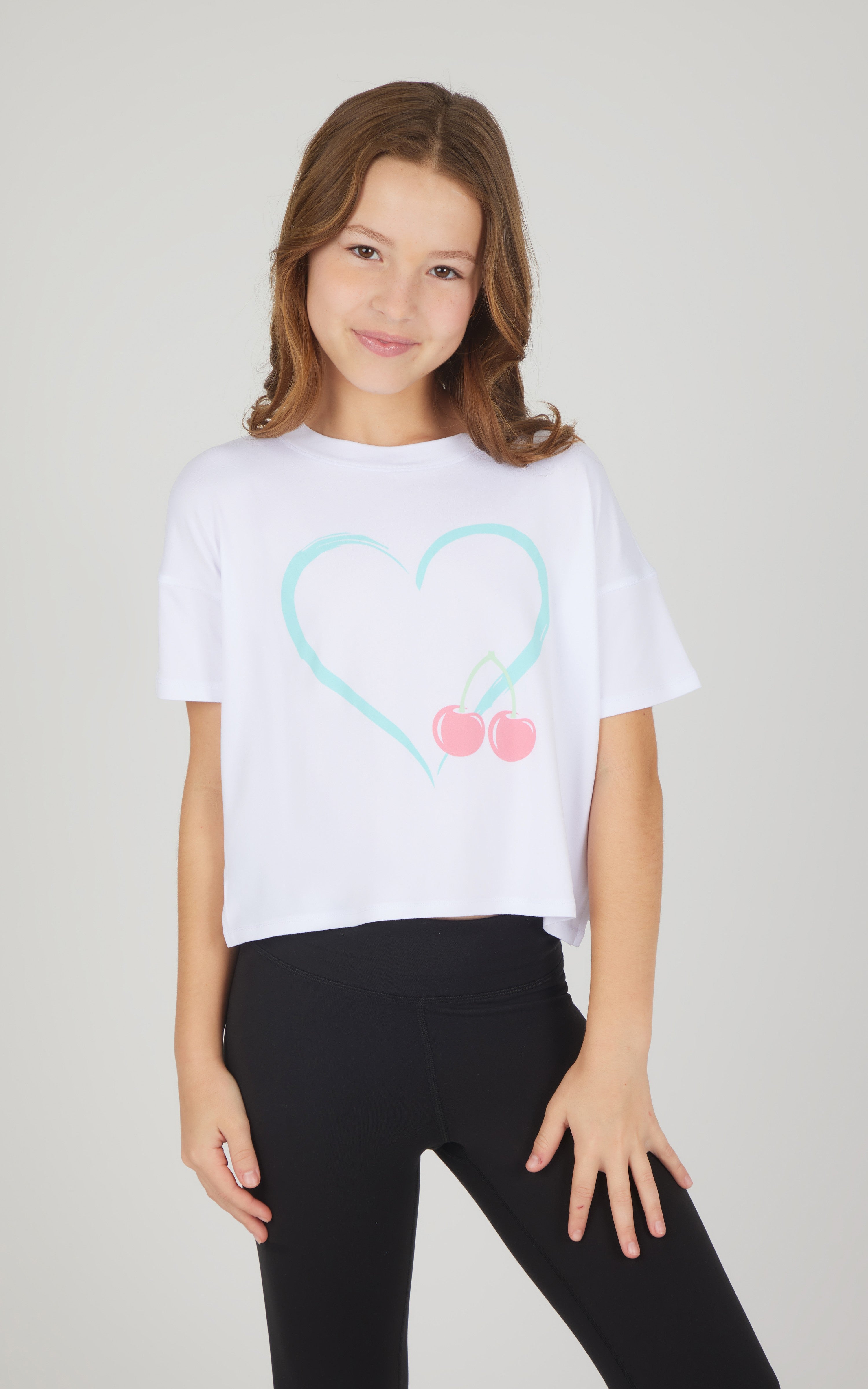 Tween Cherry Sweetheart Tee