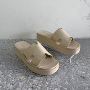 Luck Semi Platform Sandal Ivory