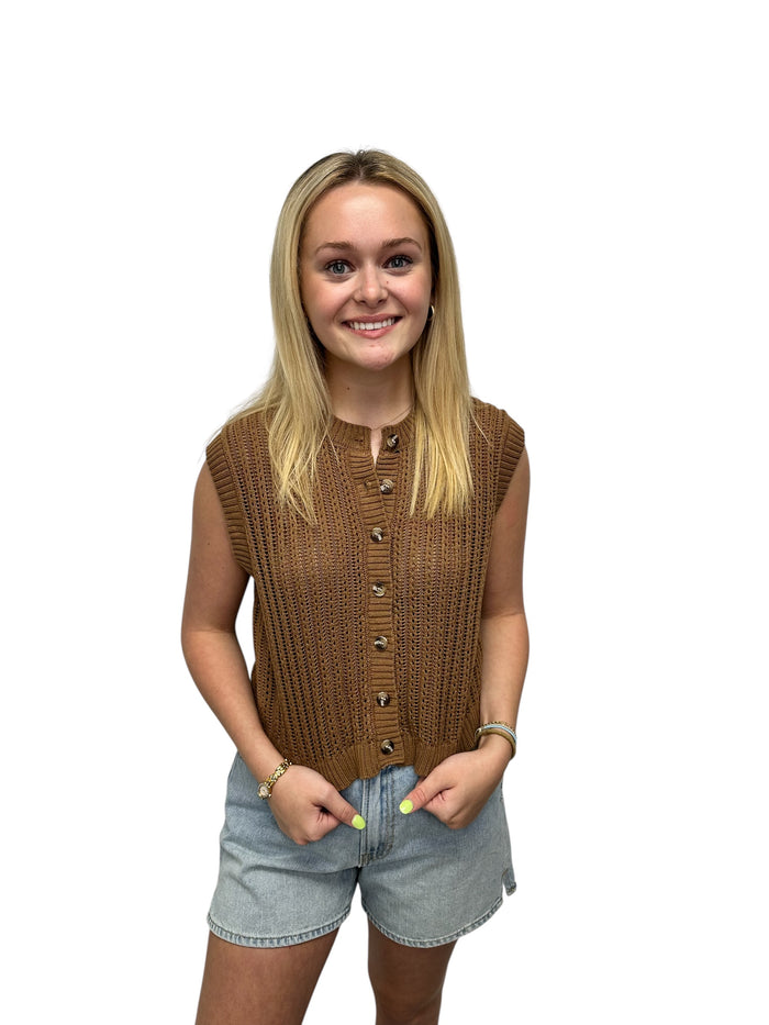 Molly Crochet Vest