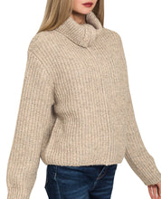The Highline Beige Zip Sweater