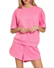 The Sloane Scuba Set Candy Pink