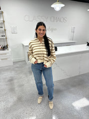 Scarlett Striped Cardigan