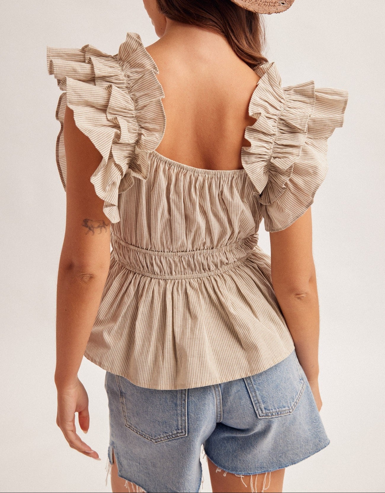 Saddle Creek Ruffle Blouse