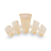 Tiny Classic Hair Clip Almond Beige