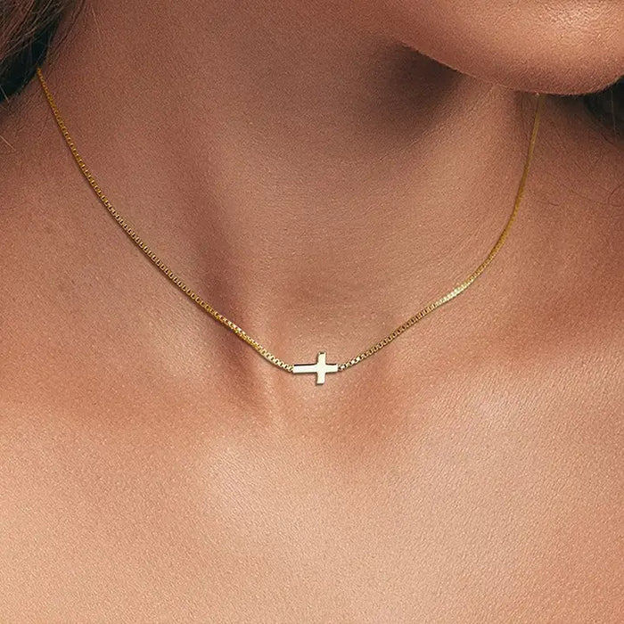 Claire Cross Necklace