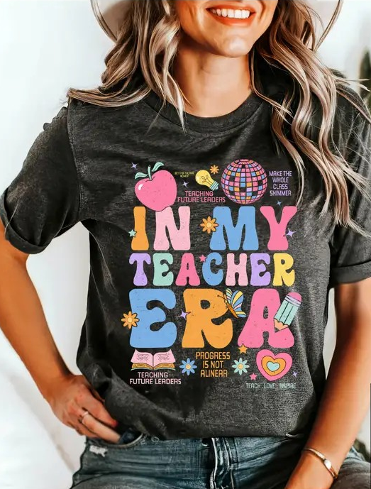 Teacher Era Graphic Tee