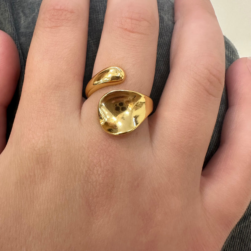 Chloe 18K Gold Plated Ring