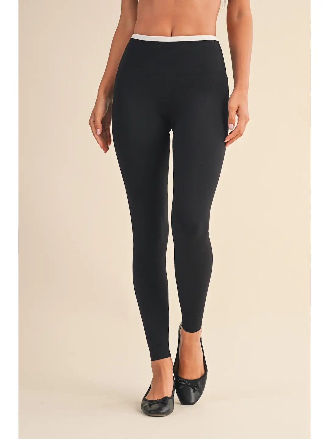 Minimal Edge Leggings Black