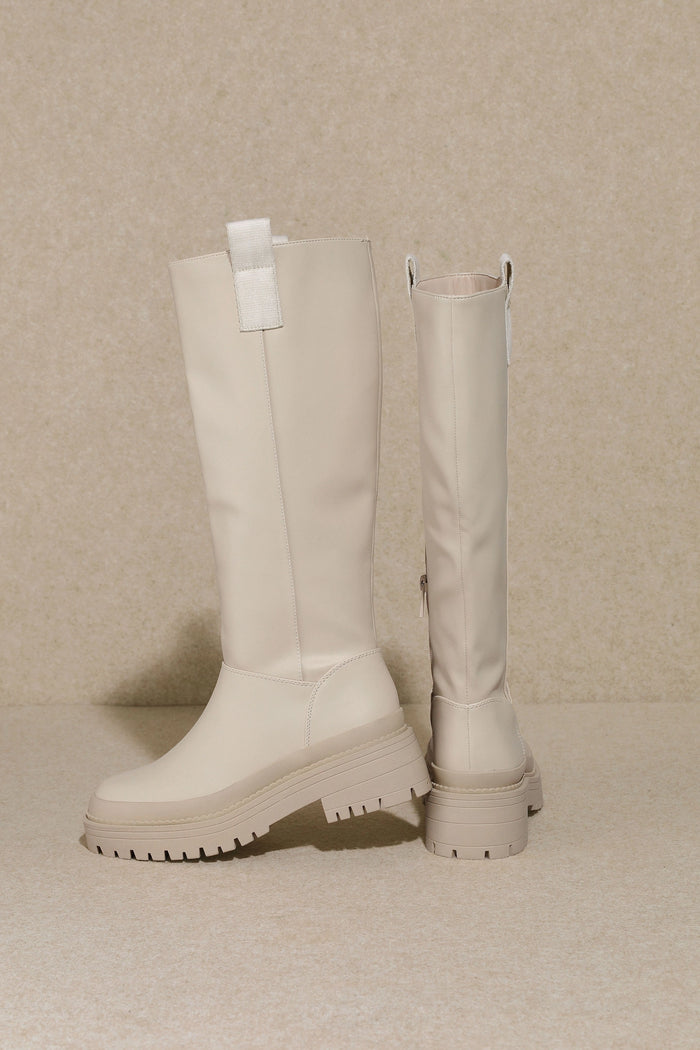 Canada Beige Tall Boot