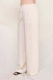 Curvy Lillian Linen Pants