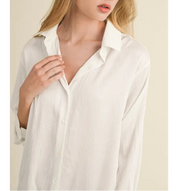 Veda Button Down Top