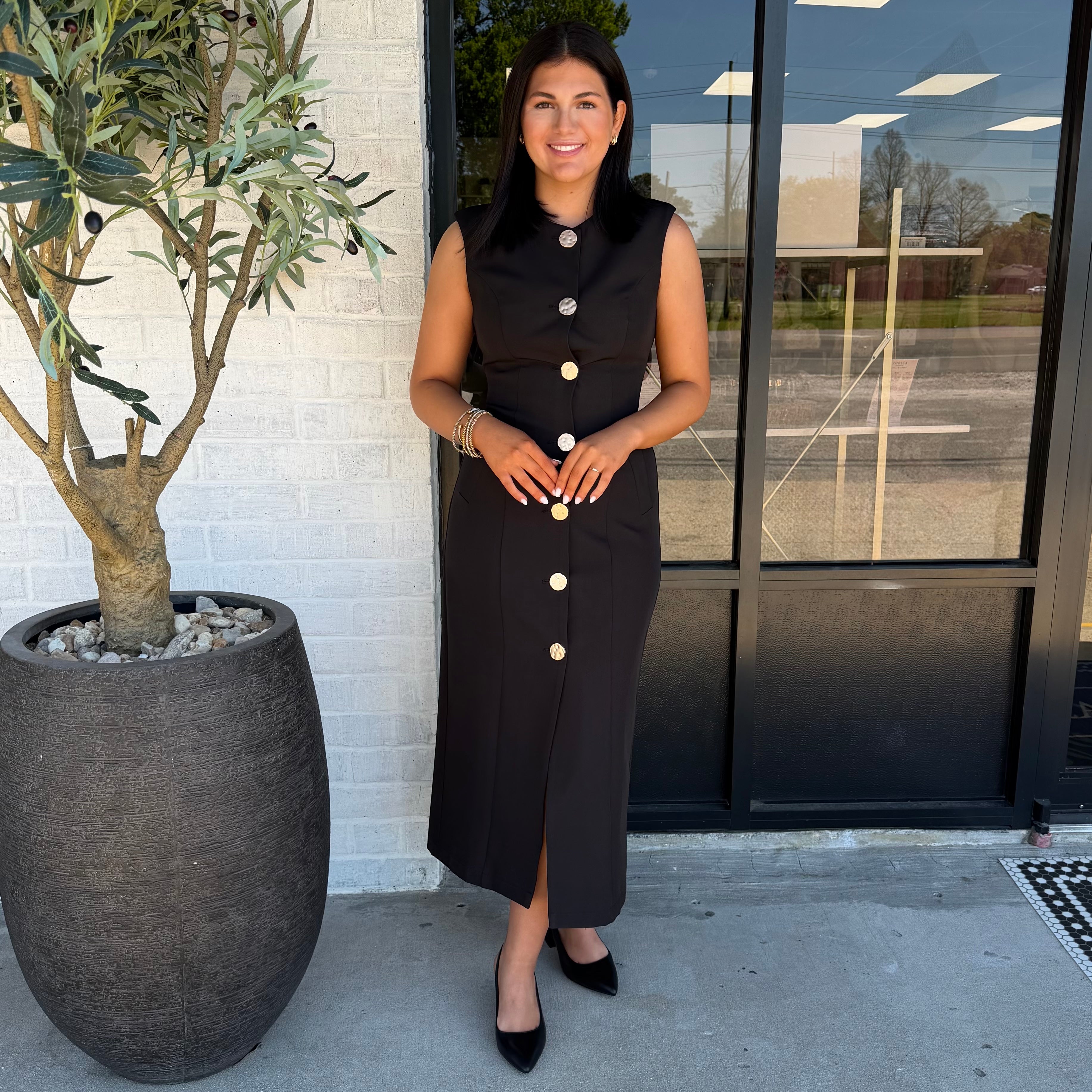 The Power Move Midi Dress