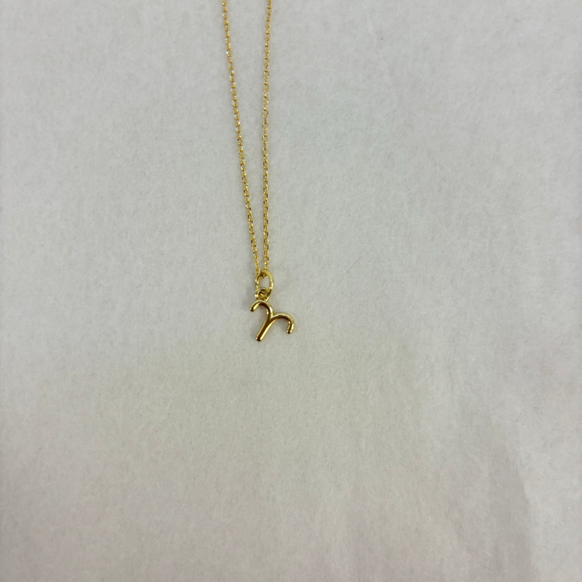 Zodiac Charm 18K Gold Plated Necklace