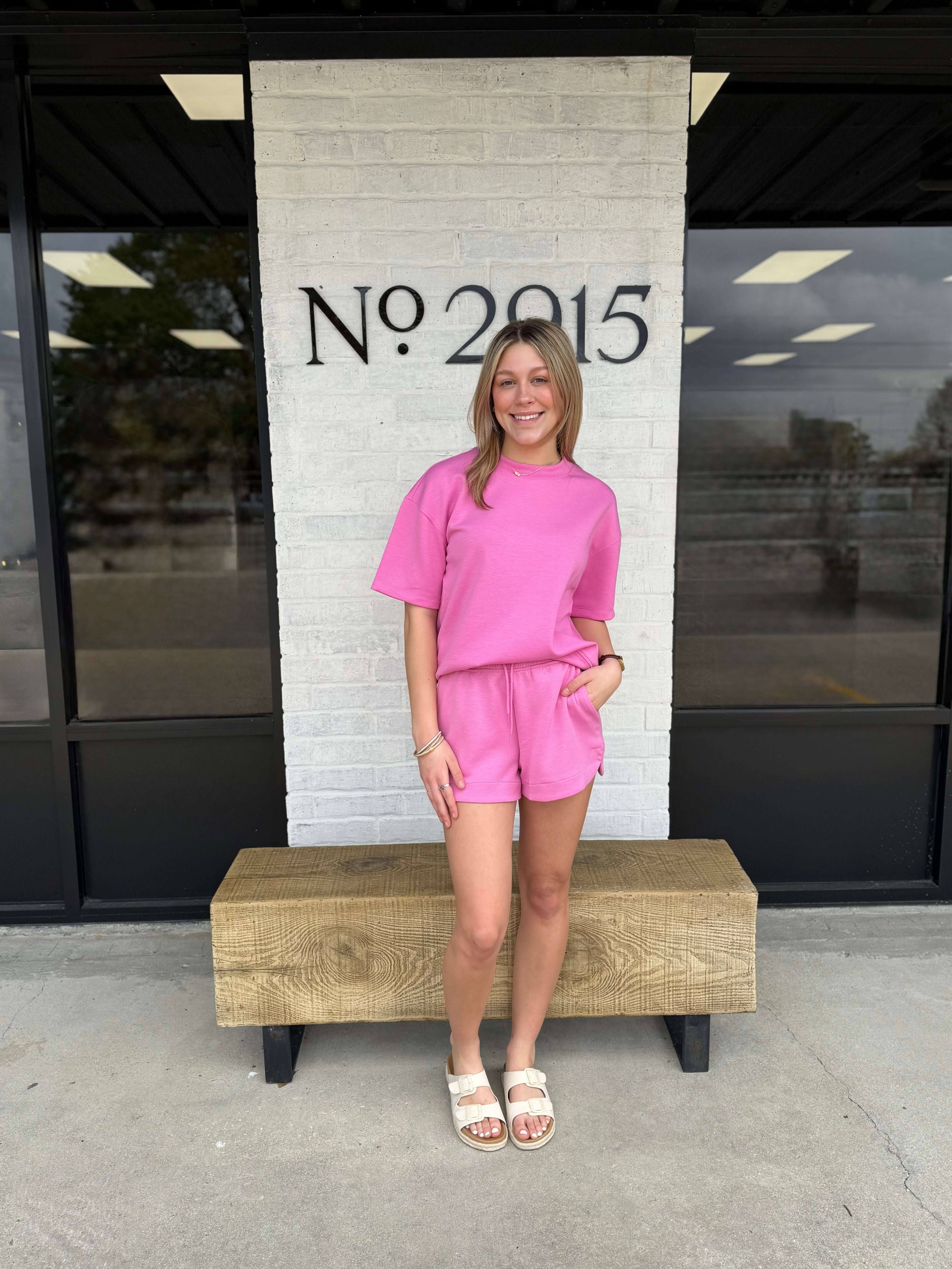 The Sloane Scuba Set Candy Pink