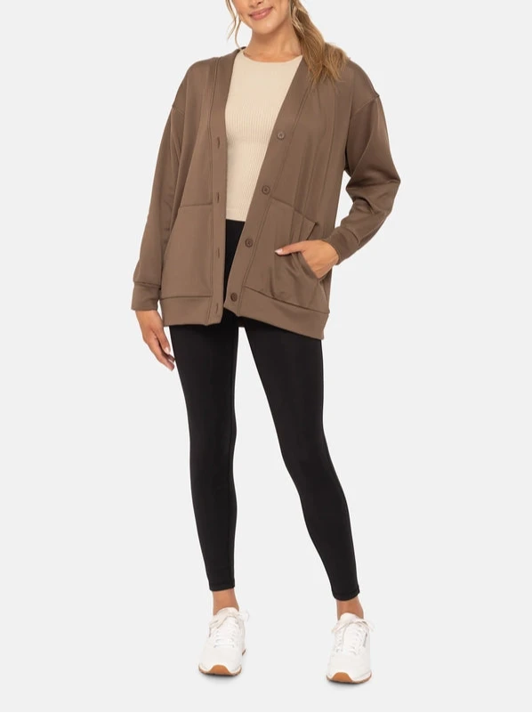 Curvy Becca Button Down Cardigan