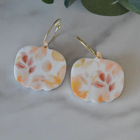 Pumpkin Leaves Earrings