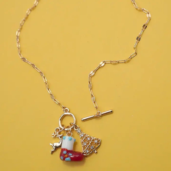 Christmas Charm Necklace