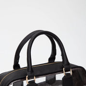 Alivia Black Clear Crossbody Bag