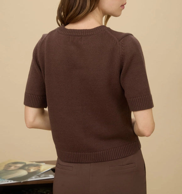 Ezra Cardigan Sweater Top