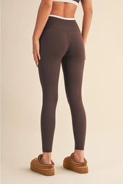 Minimal Edge Leggings Mocha