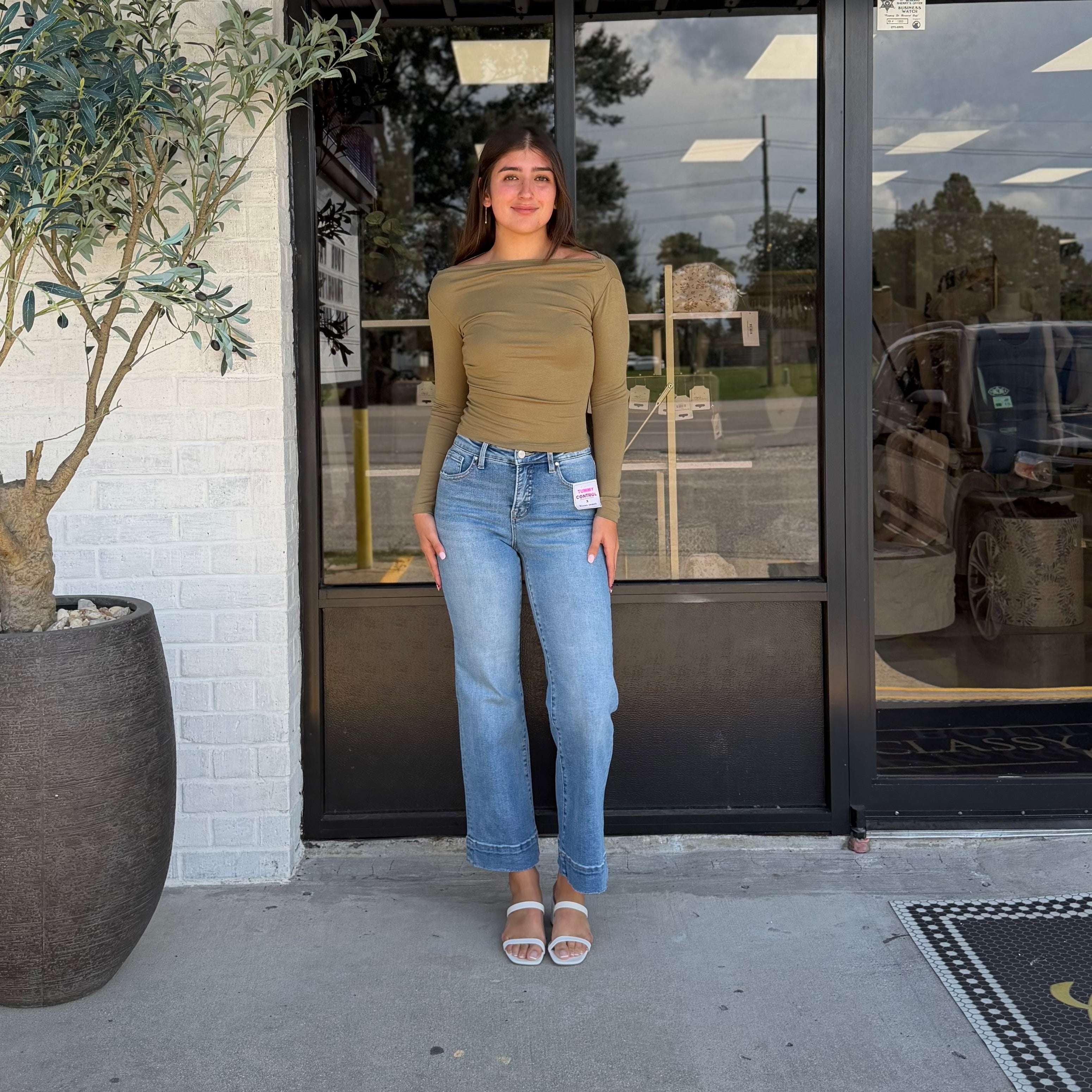 The Parker Pintuck Top