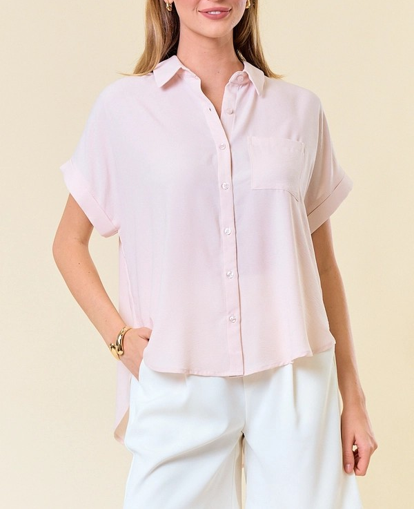 Brooke Button Up Top