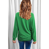 St Patrick Sequin Patch Sweatshirt