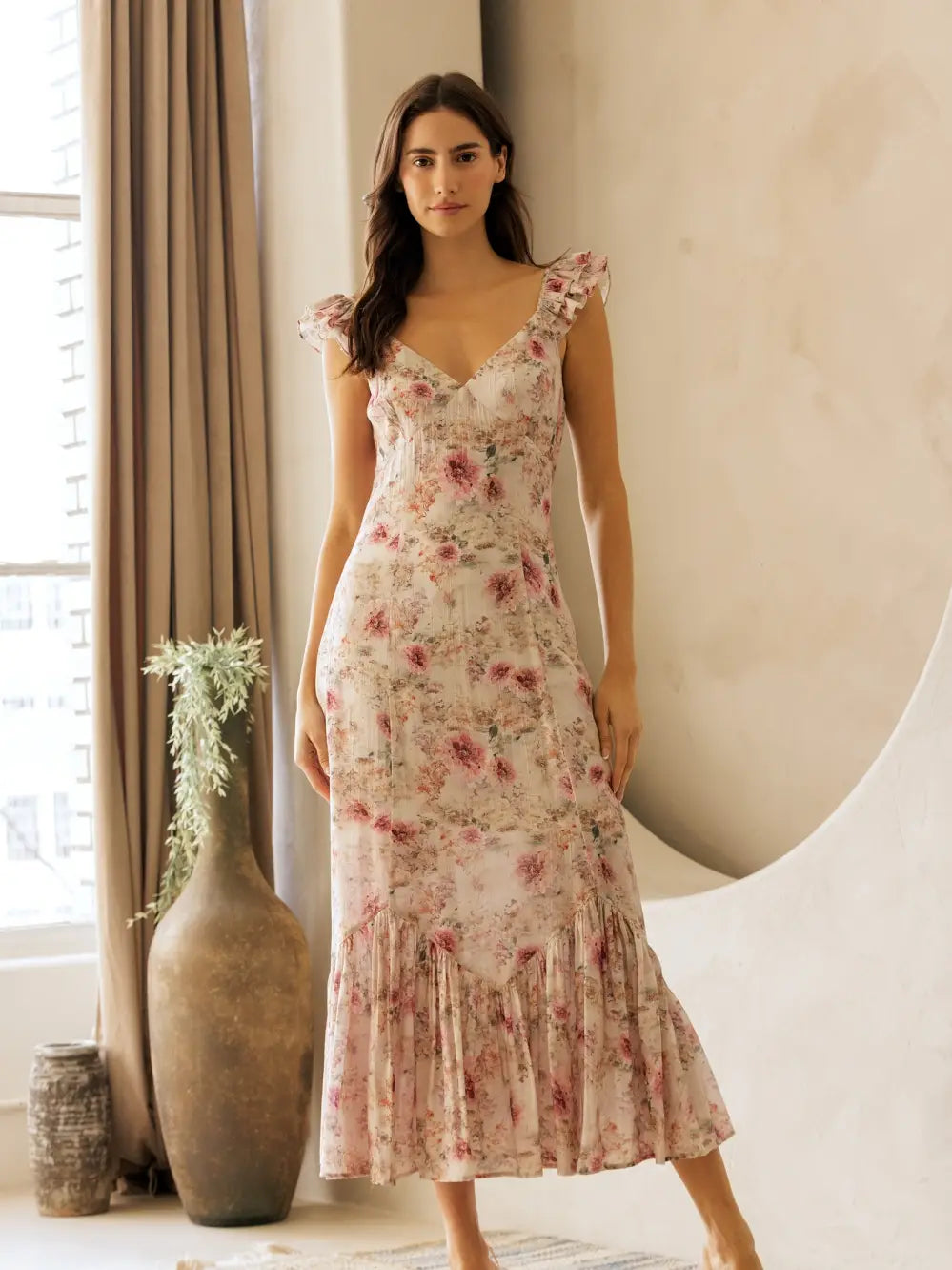 The Meadow Rose Midi Dress