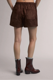 Mocha Moment Suede Shorts