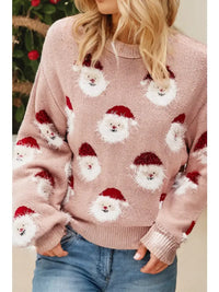 Fuzzy Santa Sweater