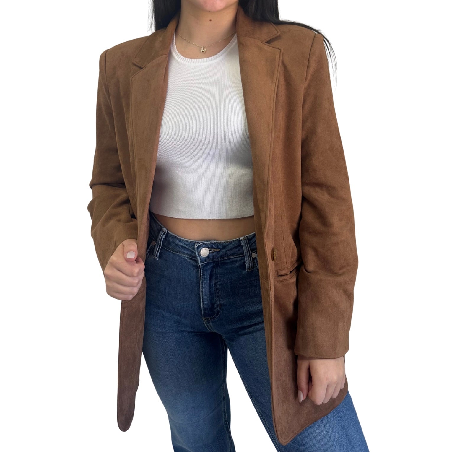 Kalani Suede Blazer