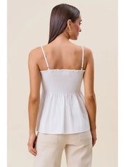 The Harper Pintuck Top