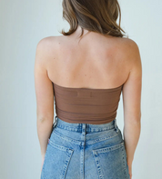 The Hunter - Double Layer Bandeau NUD Dark