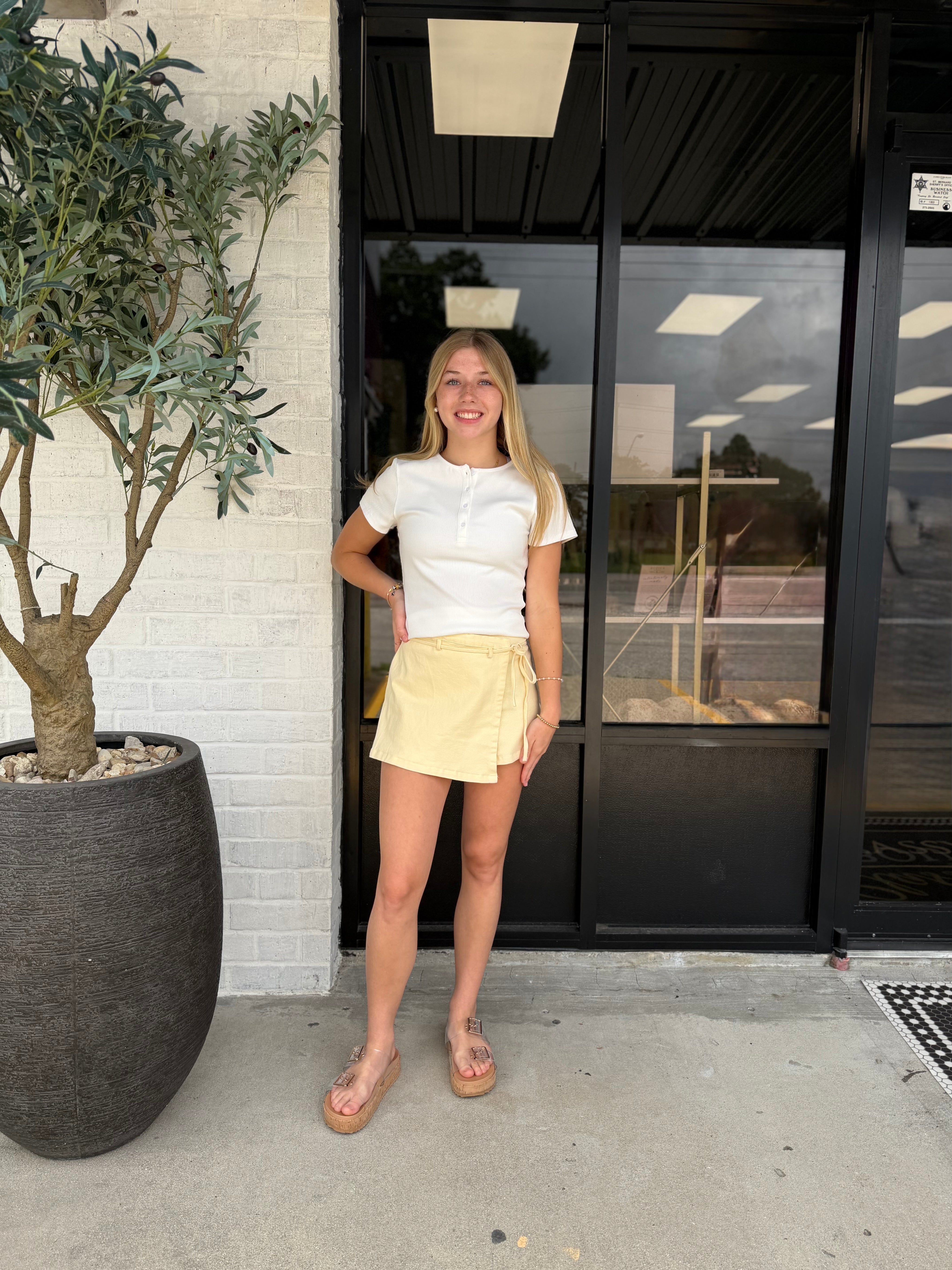 Sunlit Stroll Skort
