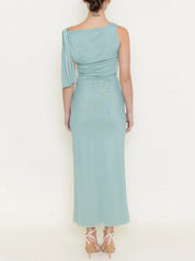 Aria Mesh Maxi Dress