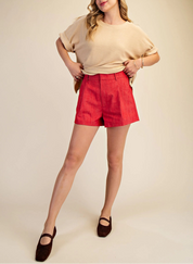 The Margot Tailored High-Rise Short