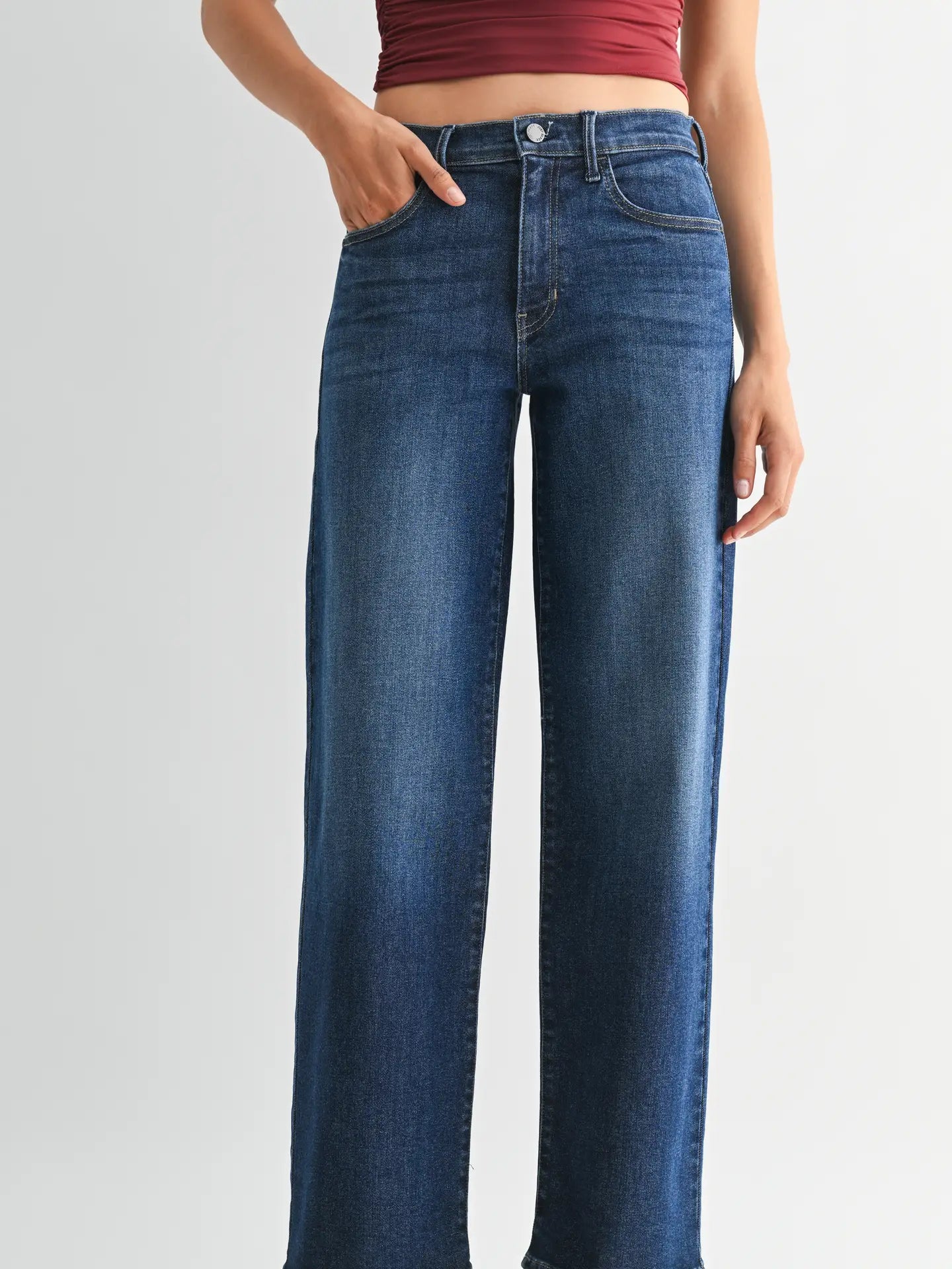 Emerie Loose Straight Leg Jean