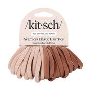 Nylon Blush Hair Ties 20pc