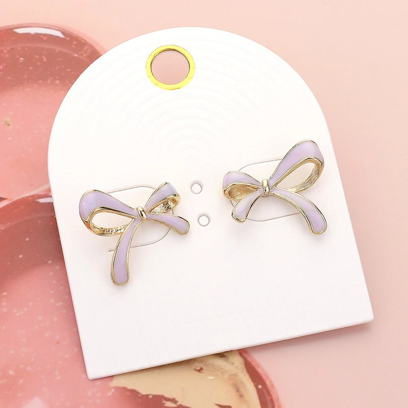 Bow Stud Earrings