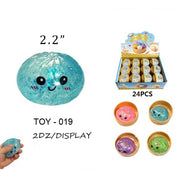 Mini Glittered Dumpling Squishy with Steamer