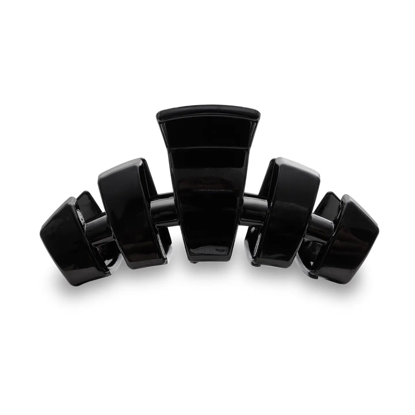 Medium Classic Hair Clip Jet Black