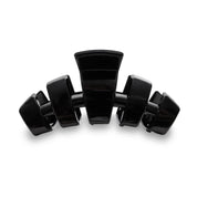 Medium Classic Hair Clip Jet Black