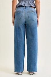 Judy Blue| HW Column Trouser Jeans Long
