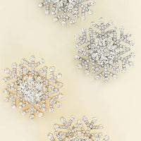 Crystal Snowflakes Earrings