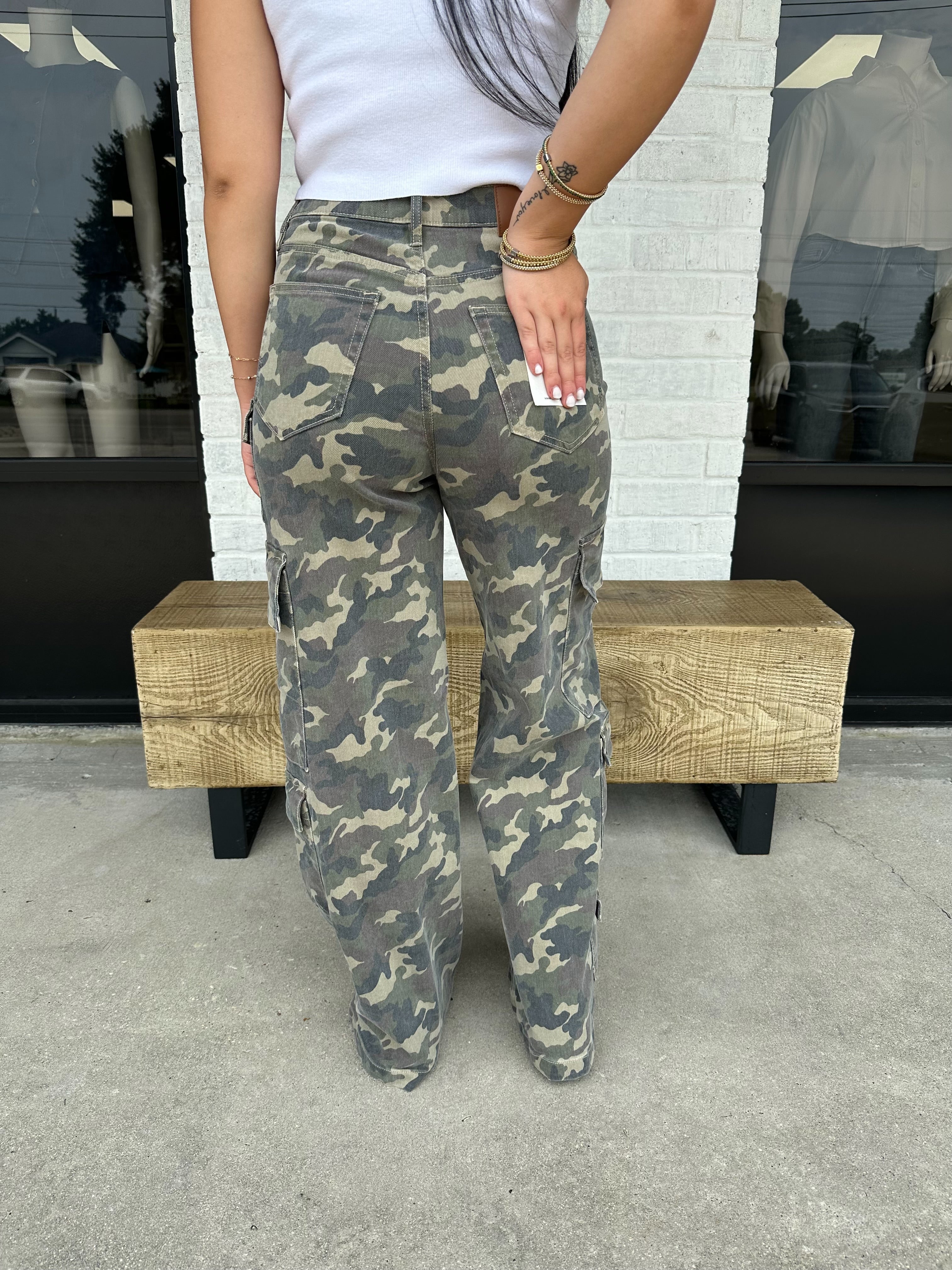 Cali Camo Denim Jeans