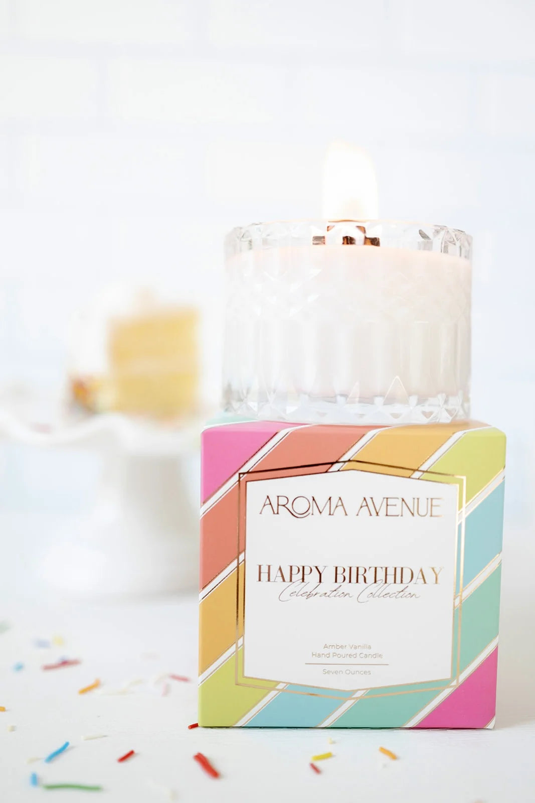 Aroma Avenue Happy Birthday 13oz Candle